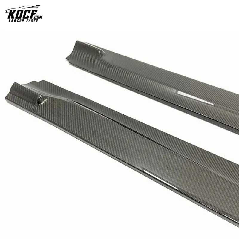 3DS style Carbon Fiber Side Skirts For BMW F85 F86 X5M X6M