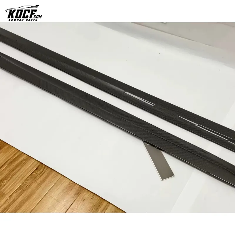 3DS style Carbon Fiber Side Skirts For BMW F85 F86 X5M X6M