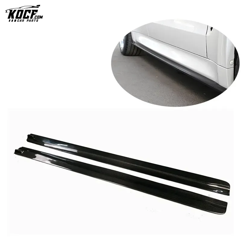 3DS style Carbon Fiber Side Skirts For BMW F85 F86 X5M X6M