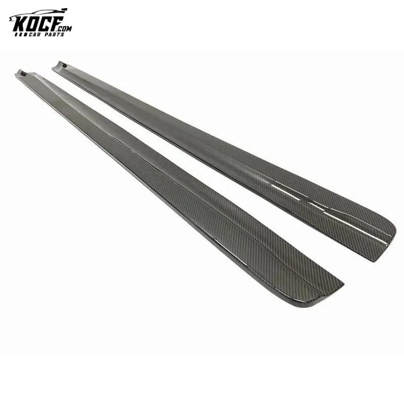 3DS style Carbon Fiber Side Skirts For BMW F85 F86 X5M X6M