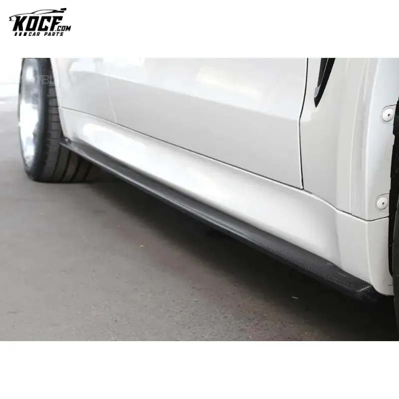 3DS style Carbon Fiber Side Skirts For BMW F85 F86 X5M X6M