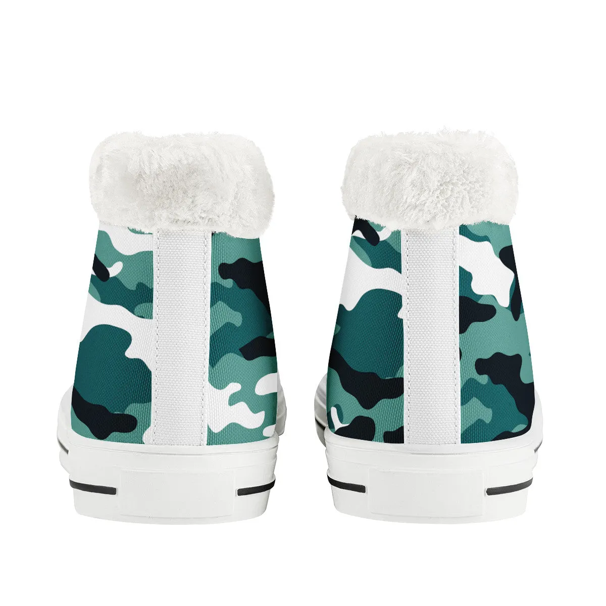 CAMOUFLAGE MORPH WINTER CANVAS SHOES