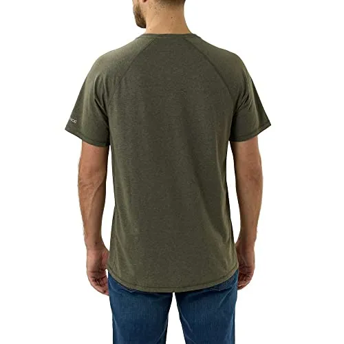 Carhatt 106652 Men's Force Relaxed Fit Midweight ShortSleeve Pocket TShirt