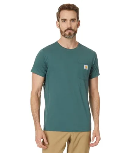 Carhatt 106652 Men's Force Relaxed Fit Midweight ShortSleeve Pocket TShirt