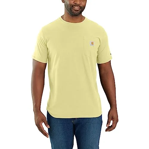 Carhatt 106652 Men's Force Relaxed Fit Midweight ShortSleeve Pocket TShirt