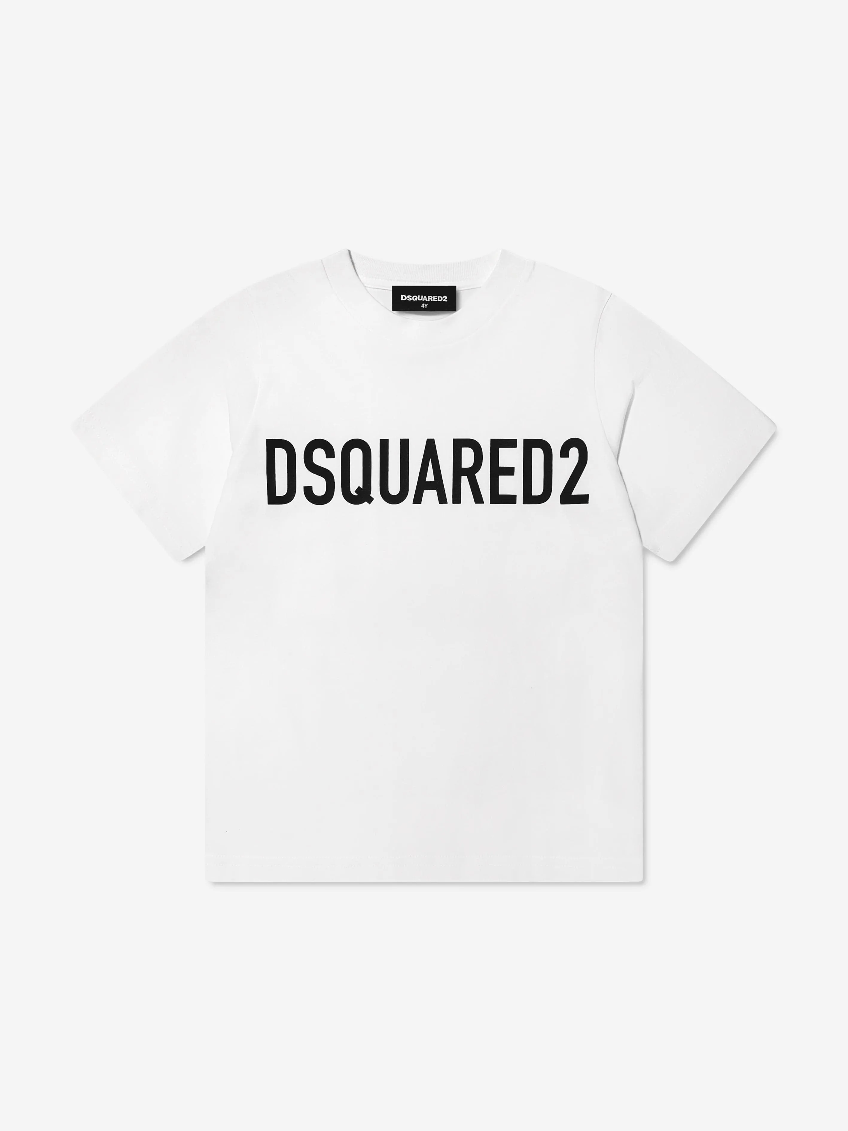 Dsquared2 Kids Logo T-Shirt In White