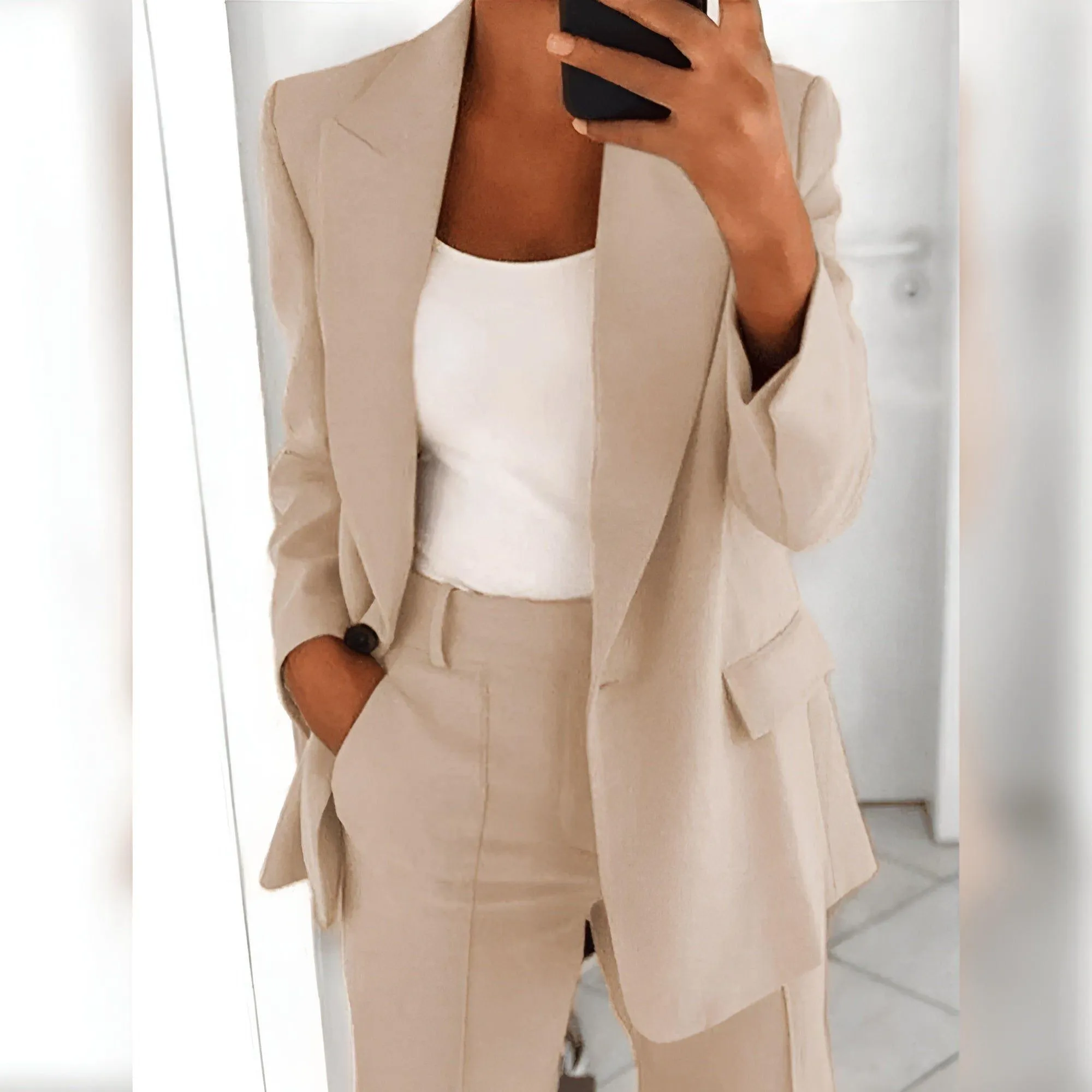 Emma Blazer - Eleganter Turn-down Blazer für Damen