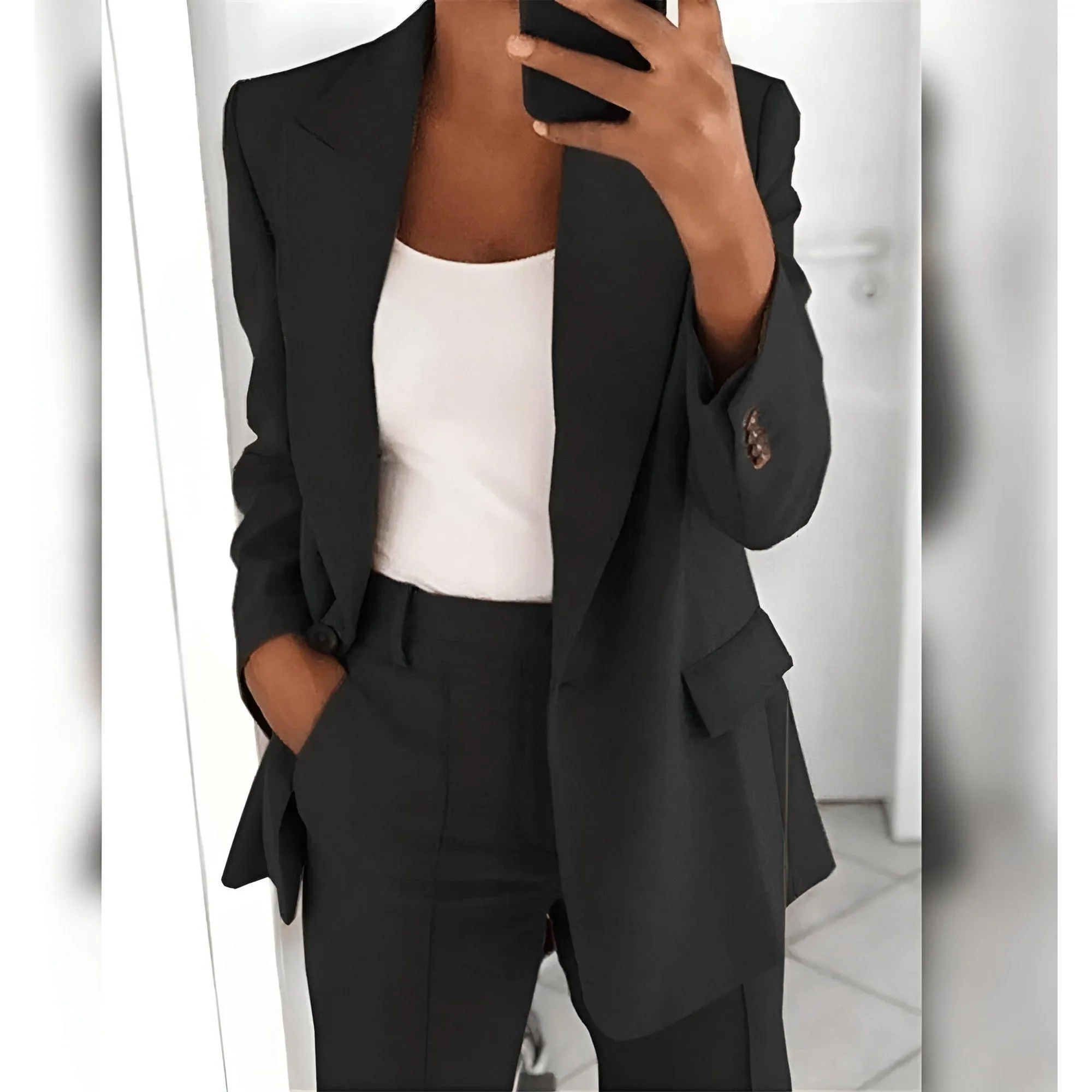 Emma Blazer - Eleganter Turn-down Blazer für Damen