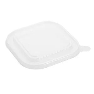 Fiesta Recyclable PET lid for Square Container Bases (Pack of 300)