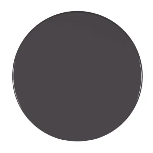 GR632 Werzalit Pre-drilled Round Table Top  Dark Grey 600mm