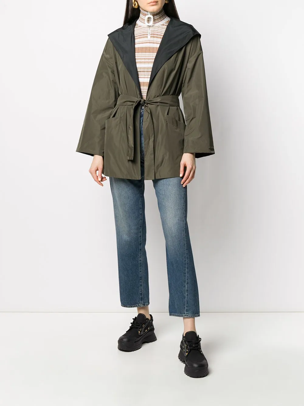 Herno Reversible Belted Parka