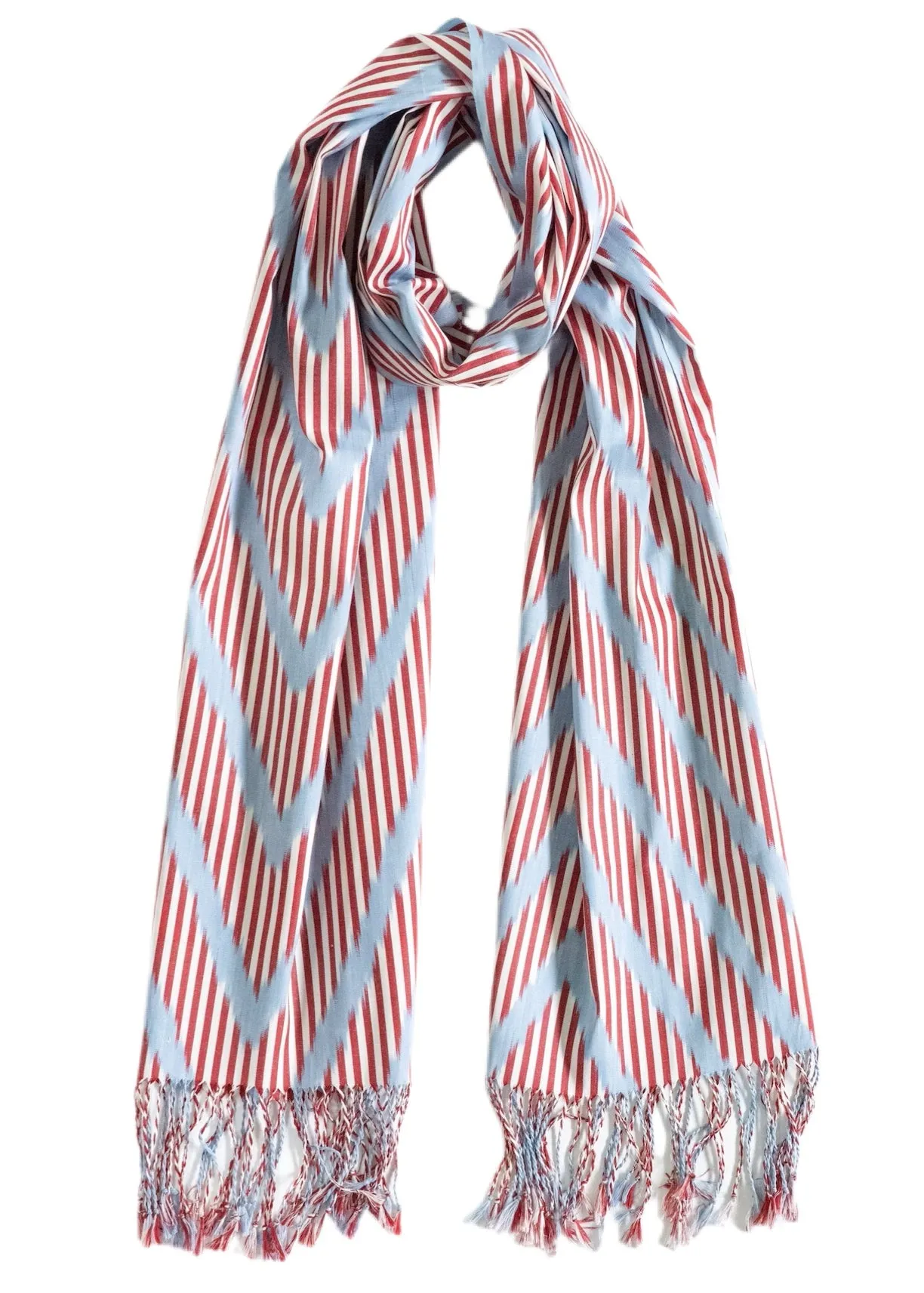 Hyannis Silk Ikat Scarf