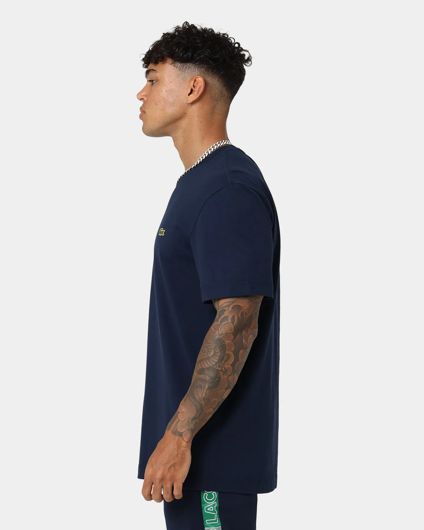 Lacoste Gold Stitch Fresh T-Shirt Navy