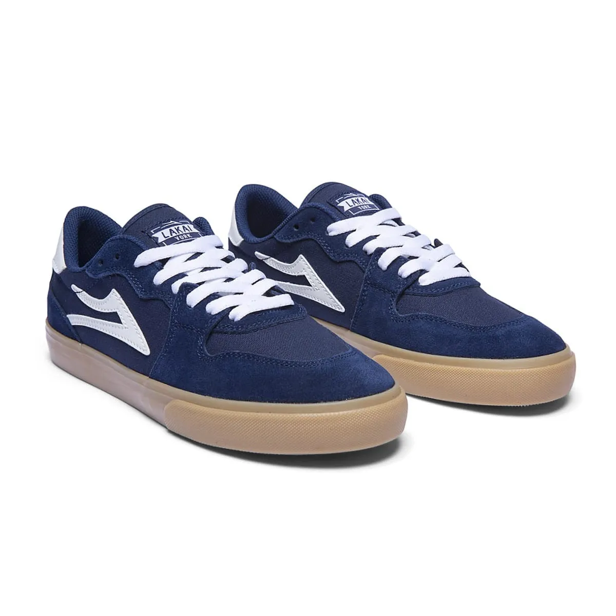 Lakai Shoes York - Navy/Gum Suede