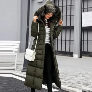 long Parka jacket women winter Warm Coat*