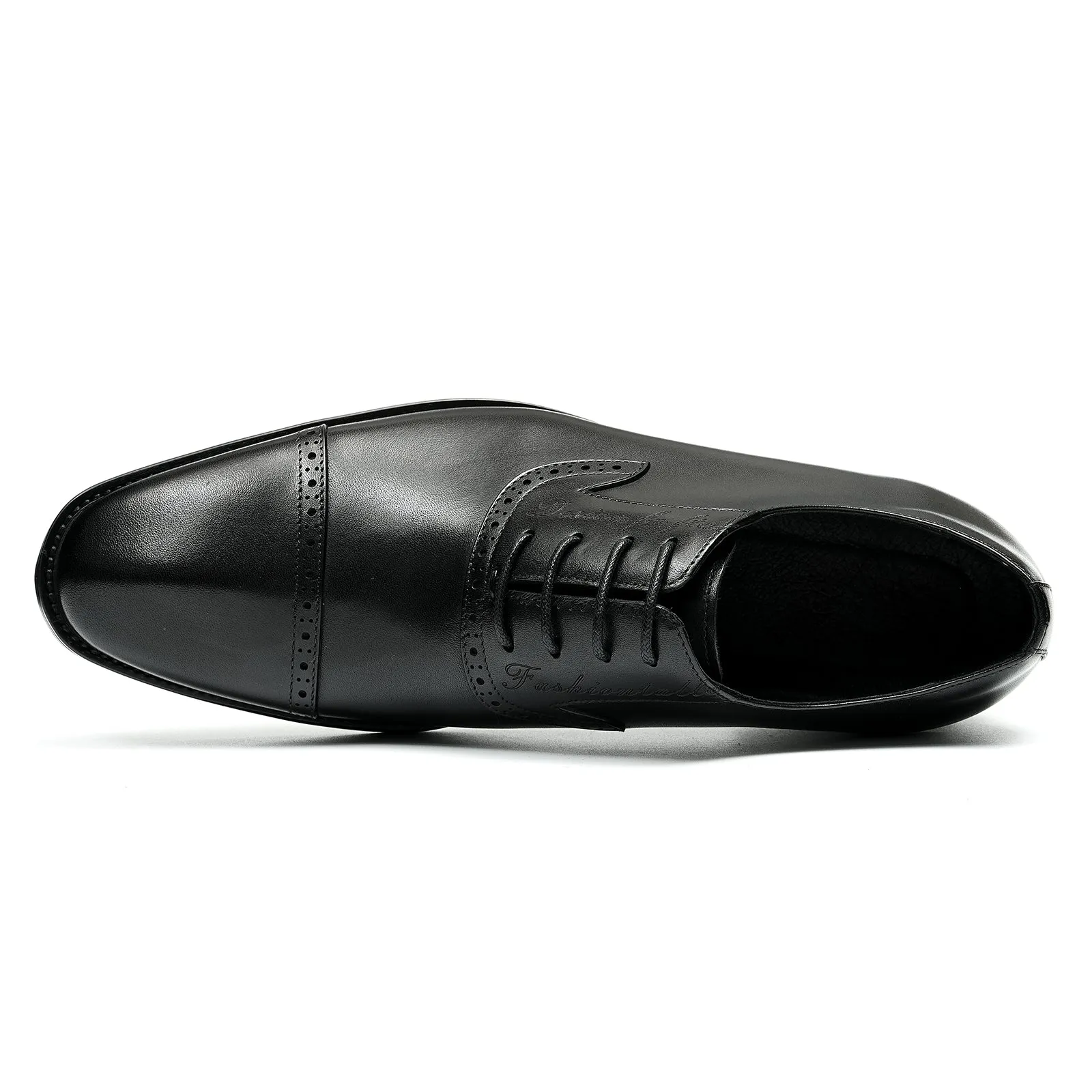 Luxe Exotic Leather Pointed Toe Oxford Dress Shoes