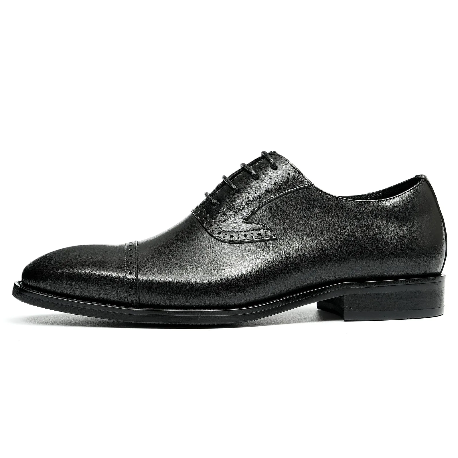 Luxe Exotic Leather Pointed Toe Oxford Dress Shoes