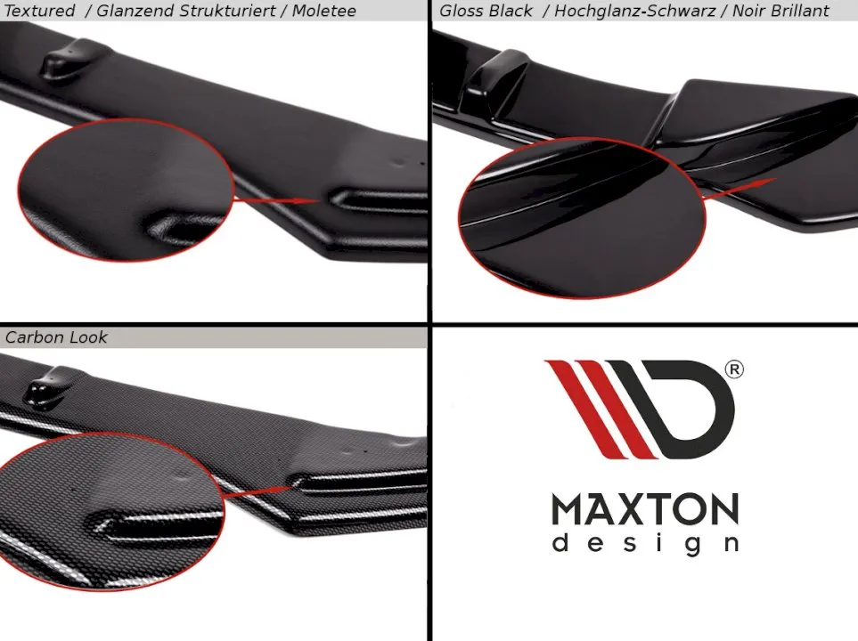 Maxton Design Side Skirts SPLITTERS AUDI A5 F5 S-LINE SPORTBACK (2017- UP)