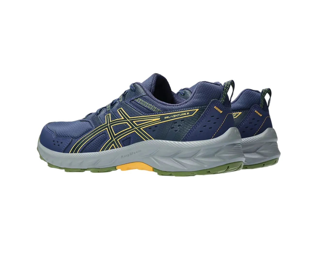 Mens Asics Gel-Venture 9 Deep Ocean/ French Blue Athletic Running Shoes