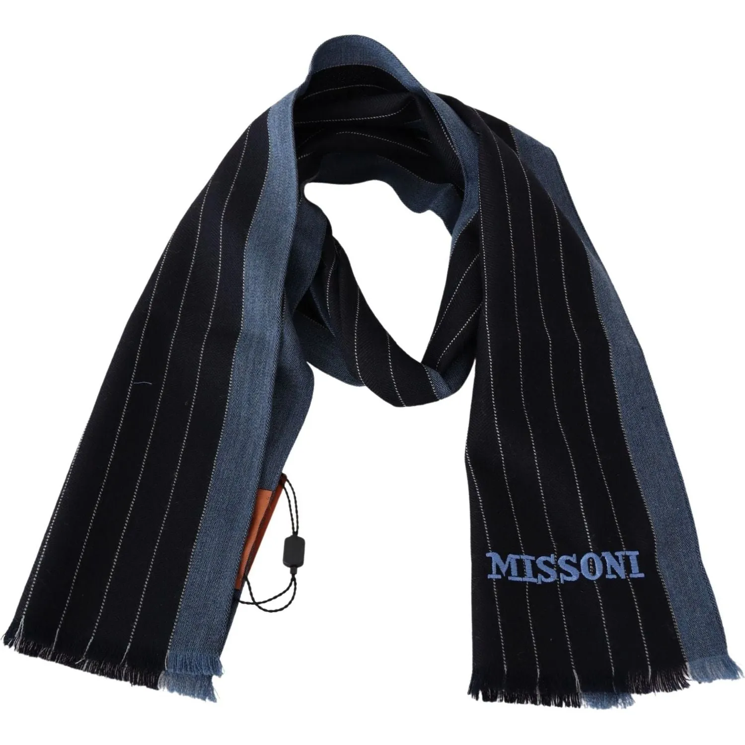 Missoni Chic Striped Wool-Silk Unisex Scarf