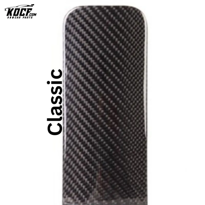 MP style Carbon Fiber Side Skirts Rocker Panels For BMW G80 G82 2020-22 Black Glossy Finish