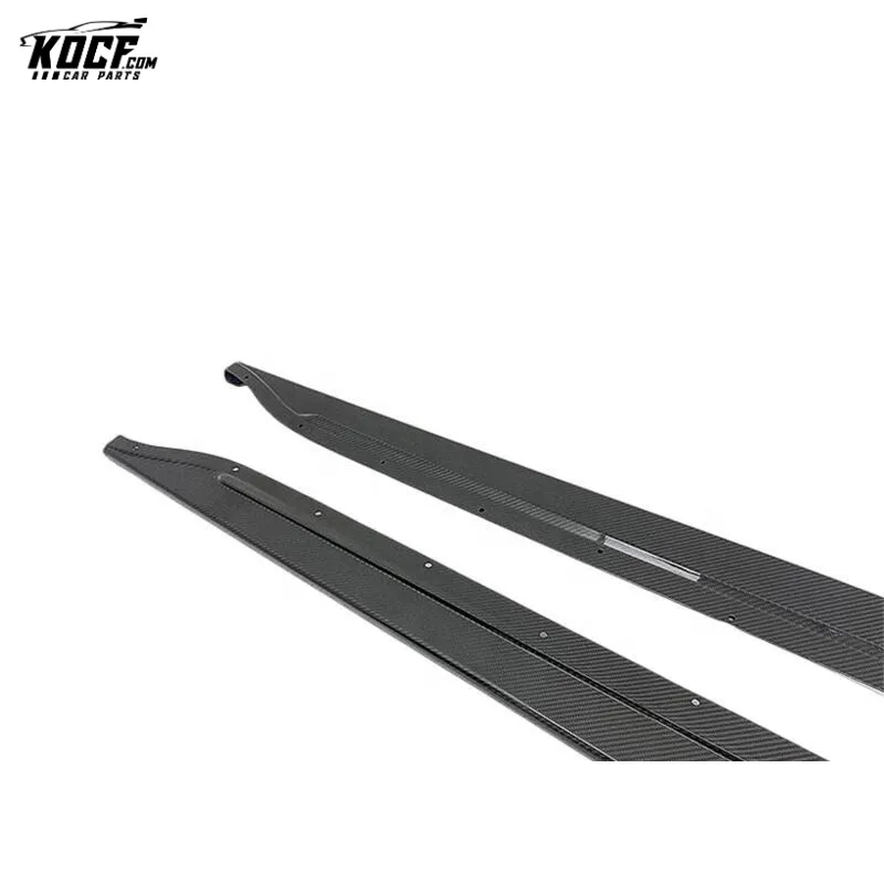 New G80 M3 G82 M4 MH-C Style Carbon Fiber Side Skirts Extension Rocker Panel For BMW G80 M3 G82 M4 2020 