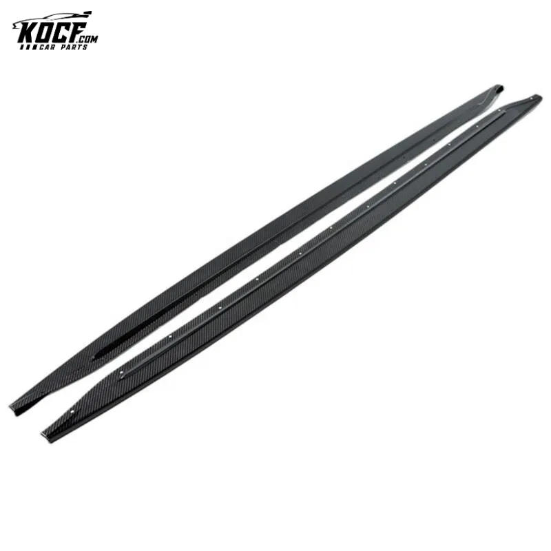 New G80 M3 G82 M4 MH-C Style Carbon Fiber Side Skirts Extension Rocker Panel For BMW G80 M3 G82 M4 2020 