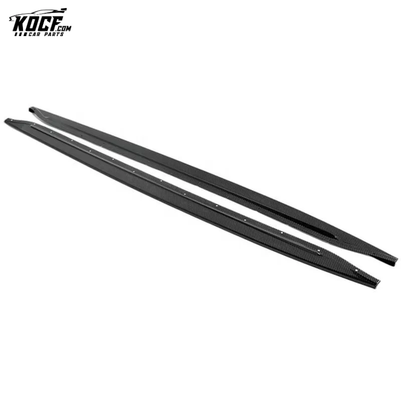 New G80 M3 G82 M4 MH-C Style Carbon Fiber Side Skirts Extension Rocker Panel For BMW G80 M3 G82 M4 2020 