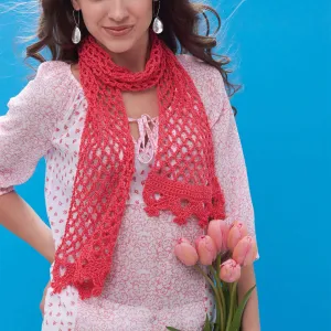 Patons Crochet Graceful Scarf