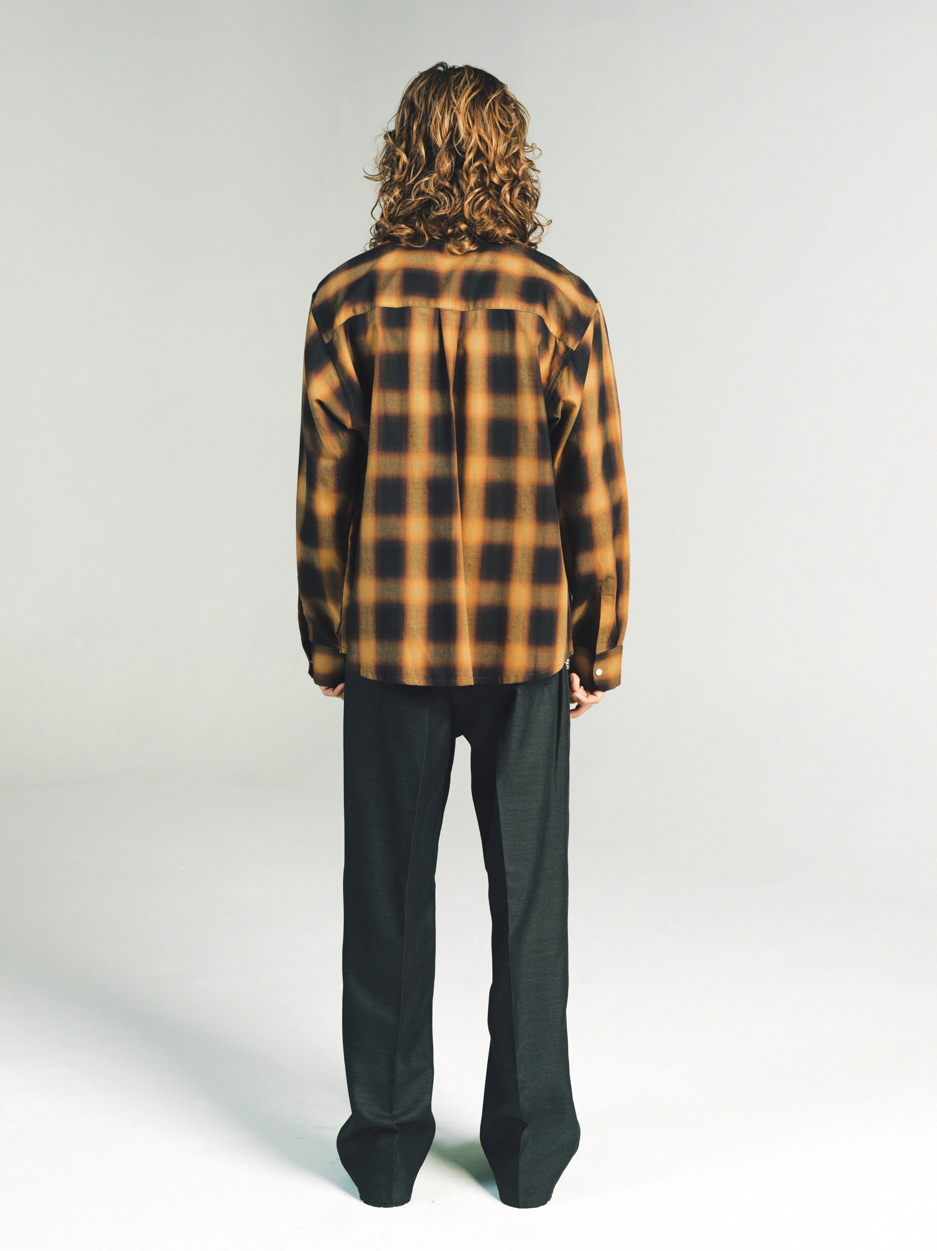 RELAXED LONG SLEEVE SNAP SHIRT | OG CHECK