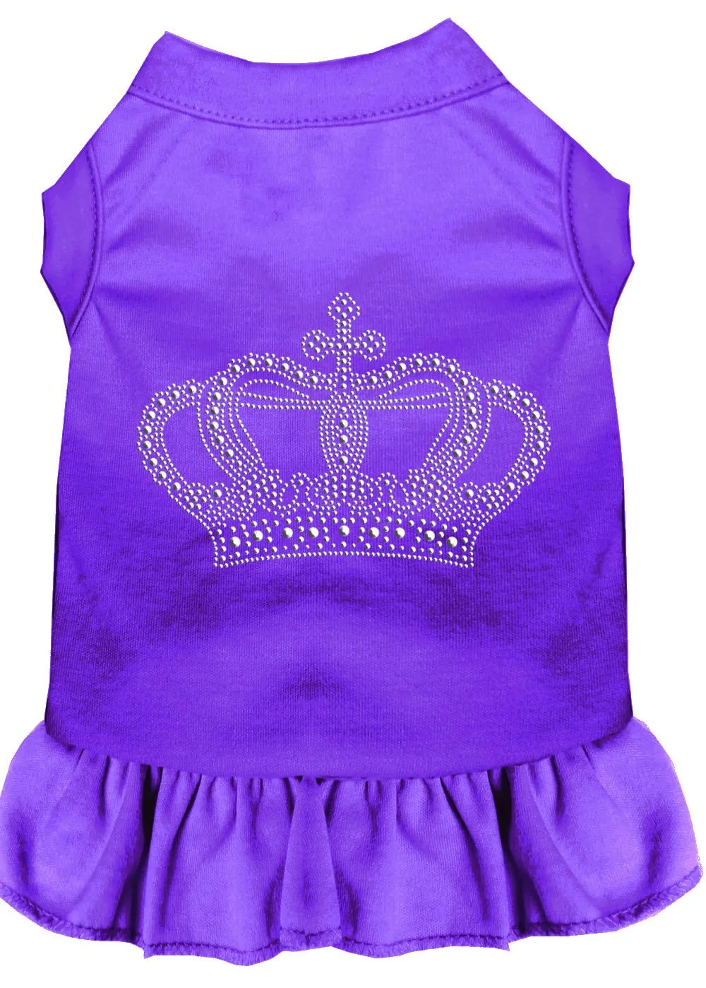 Rhinestone Crown Dress Purple 4x (22)