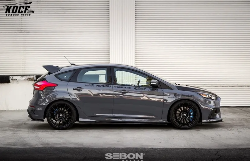 Seibon SA-STYLE CARBON FIBER SIDE SKIRTS FOR 2016-2018 FORD FOCUS RS