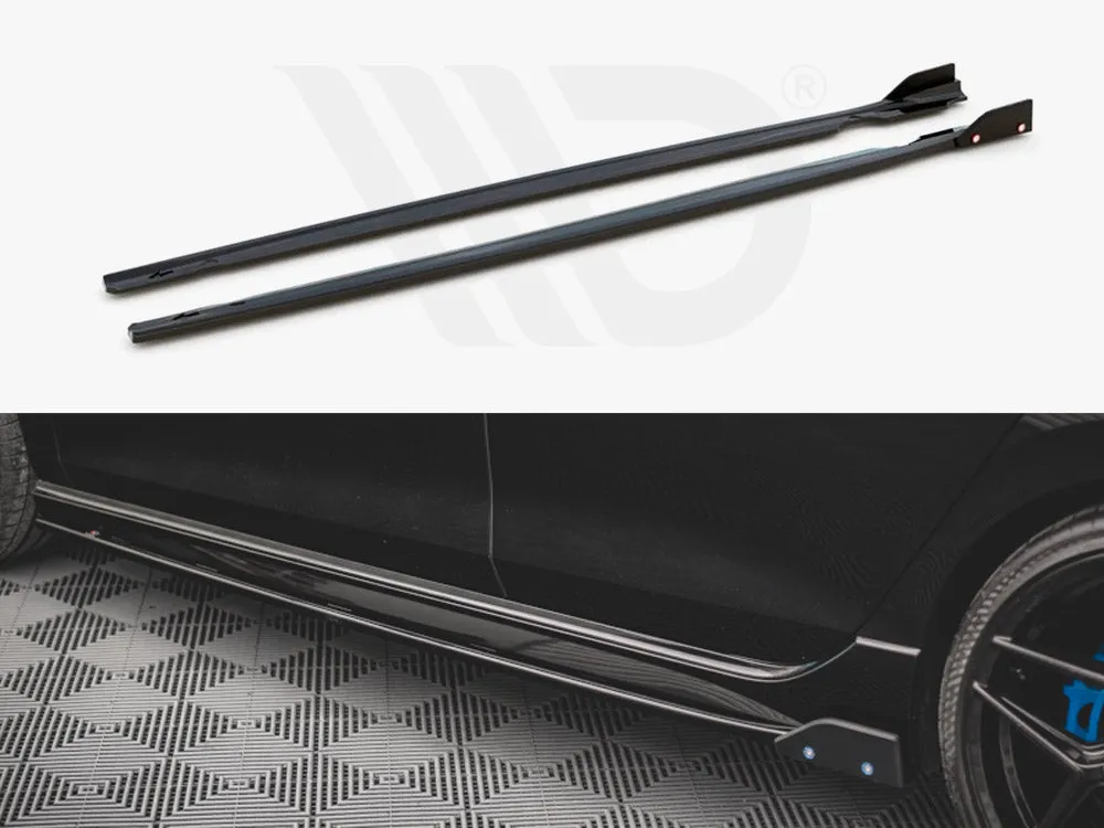 SIDE SKIRTS DIFFUSERS ( FLAPS) V.2 VW GOLF R MK8 (2020-)