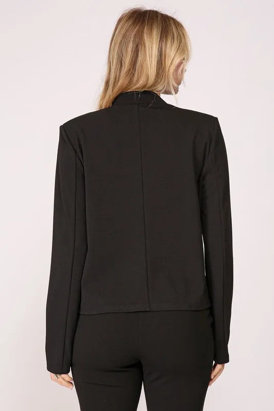 Techno Crepe Blazer