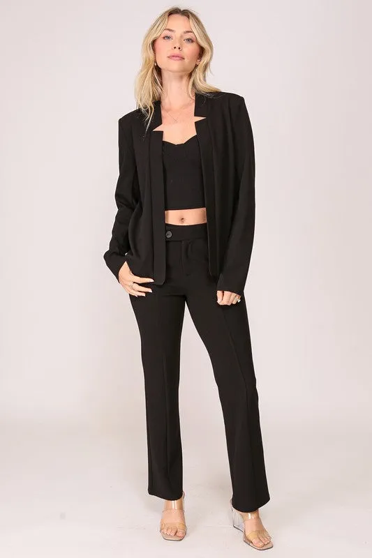 Techno Crepe Blazer