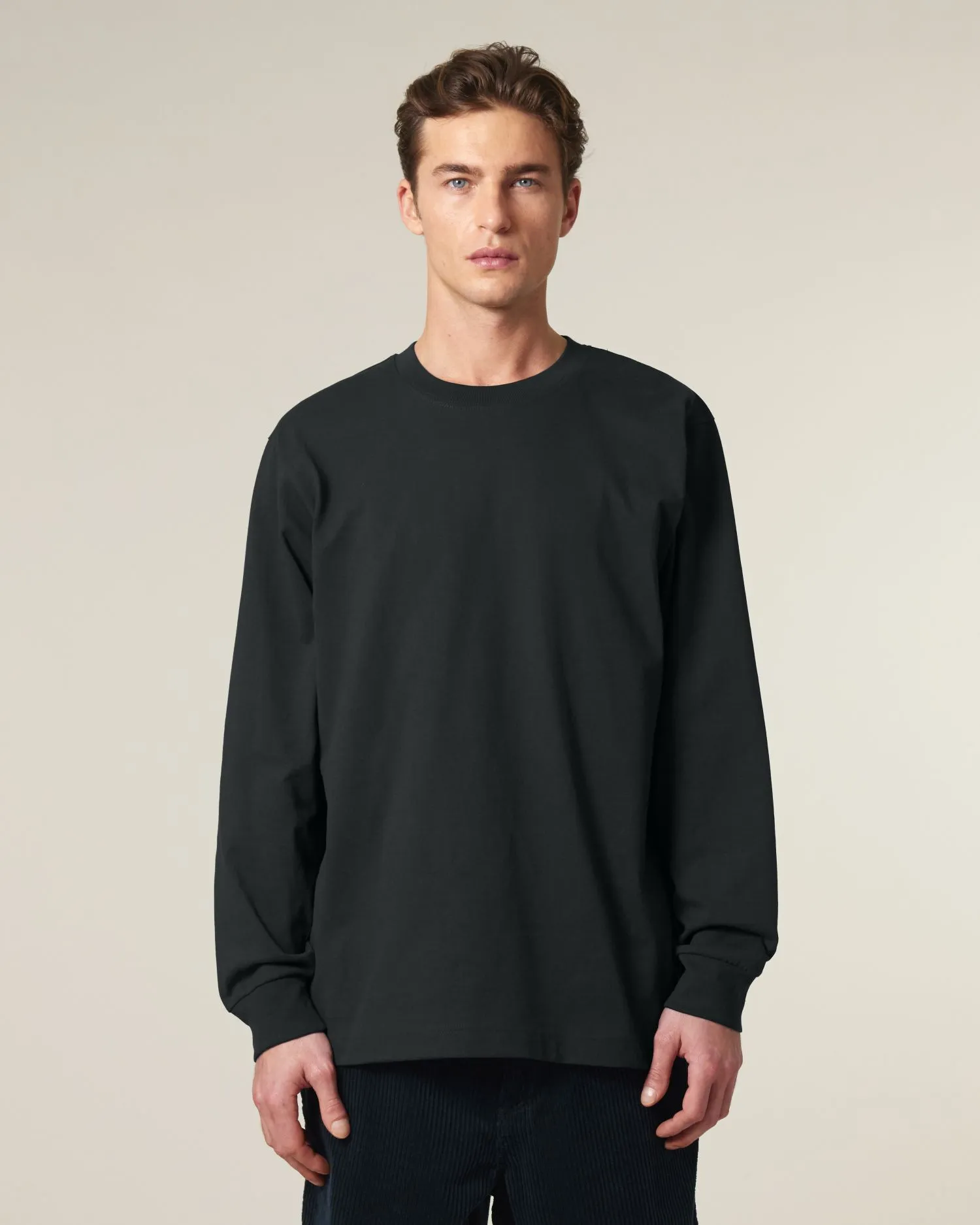 Unisex Heavyweight Long Sleeve T-Shirt - 240 GSM | Freestyler Long Sleeve STTU200