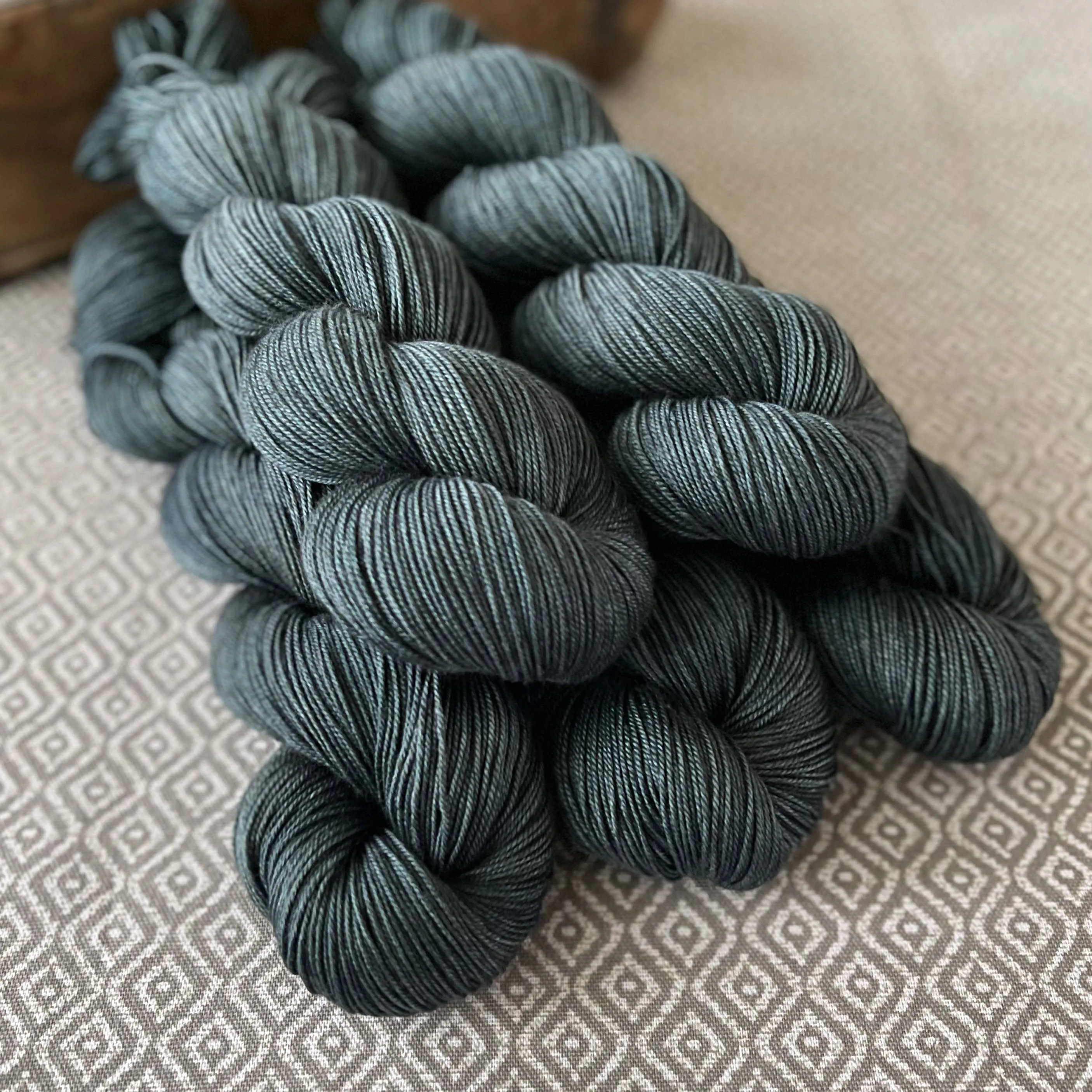 Yakity Yak Fingering Weight Yarn - Pacifica Semi Solid