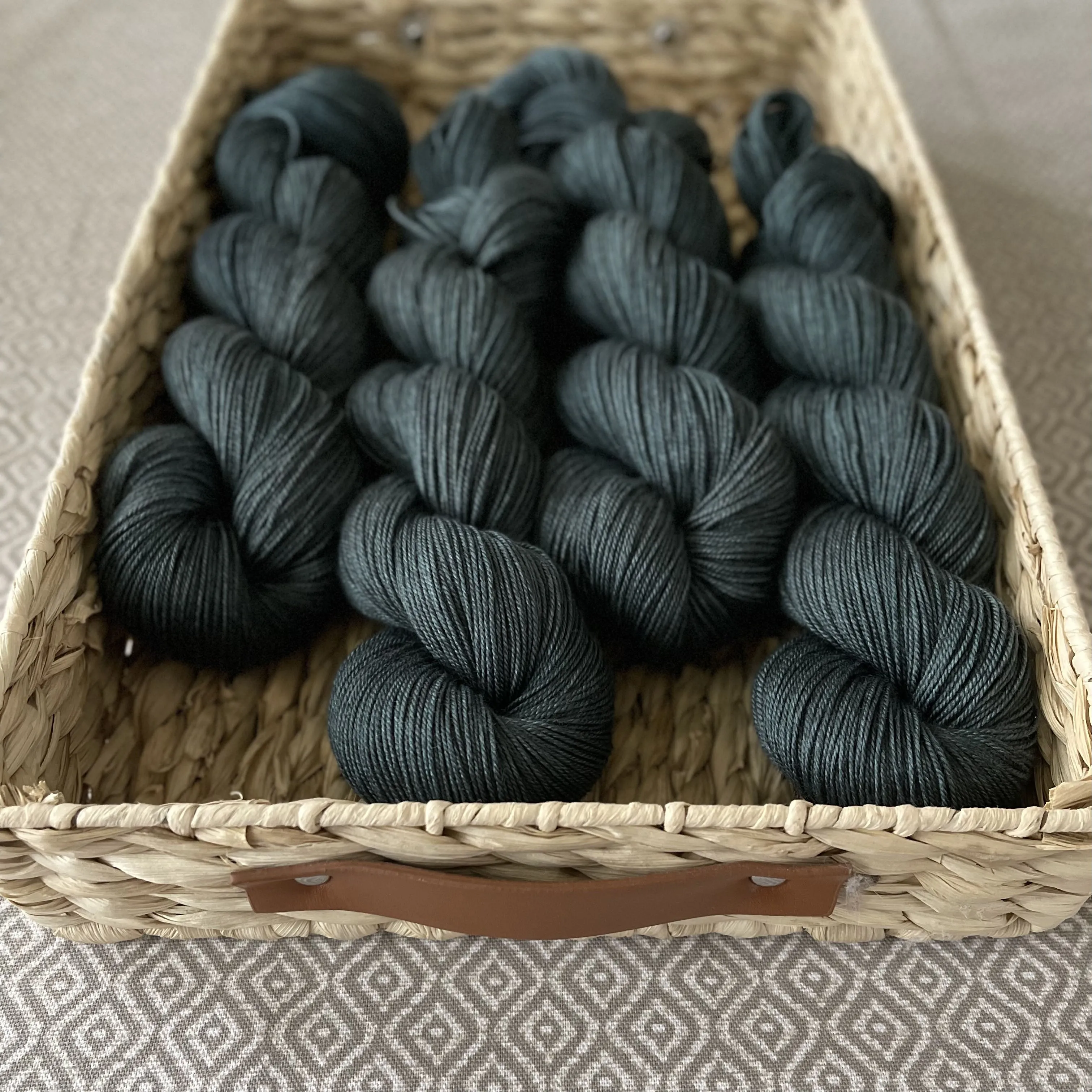 Yakity Yak Fingering Weight Yarn - Pacifica Semi Solid