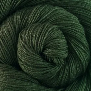 Yakity Yak Fingering Weight Yarn - Pine Semi Solid