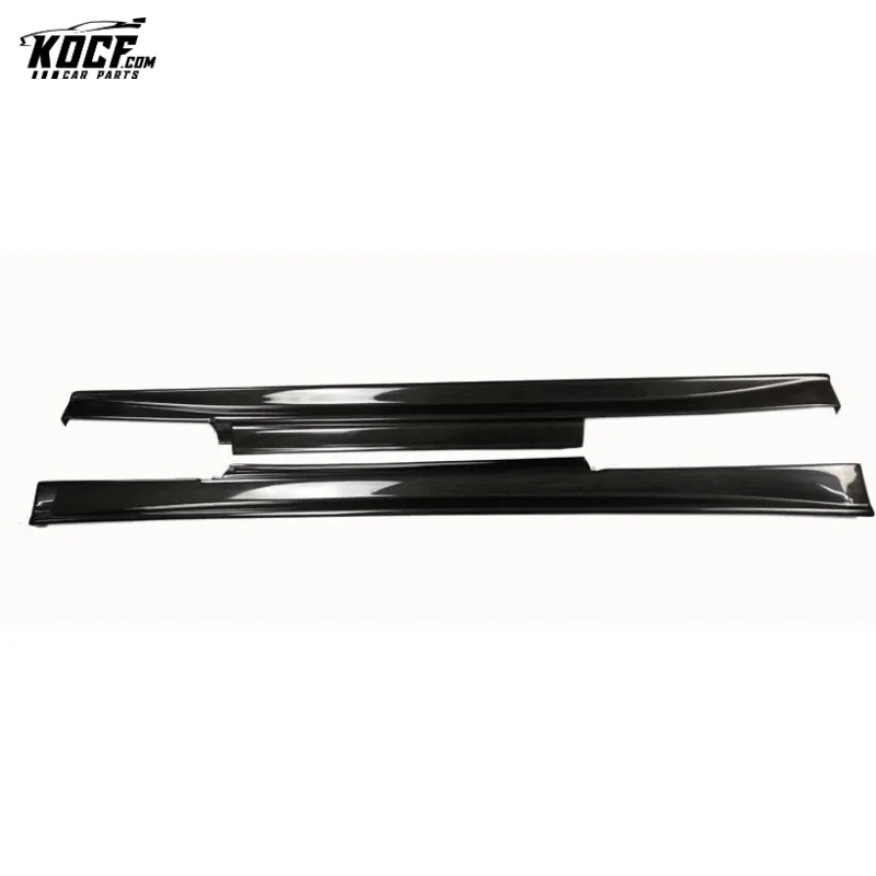 ZE Style Carbon Fiber Side Skirts Rocker Panels For Nissan GTR R35 08-15