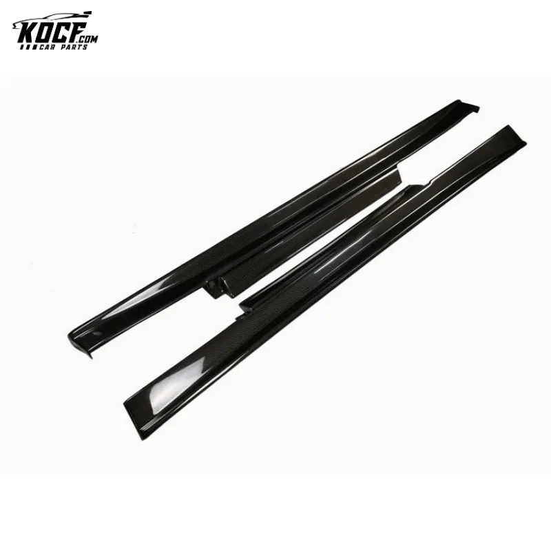 ZE Style Carbon Fiber Side Skirts Rocker Panels For Nissan GTR R35 08-15