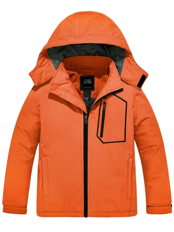 ZSHOW Boy's Waterproof Ski Jacket