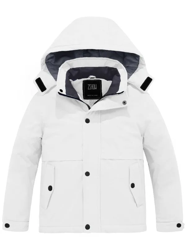 ZSHOW Boys' Waterproof Ski Jacket