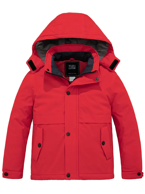 ZSHOW Boys' Waterproof Ski Jacket