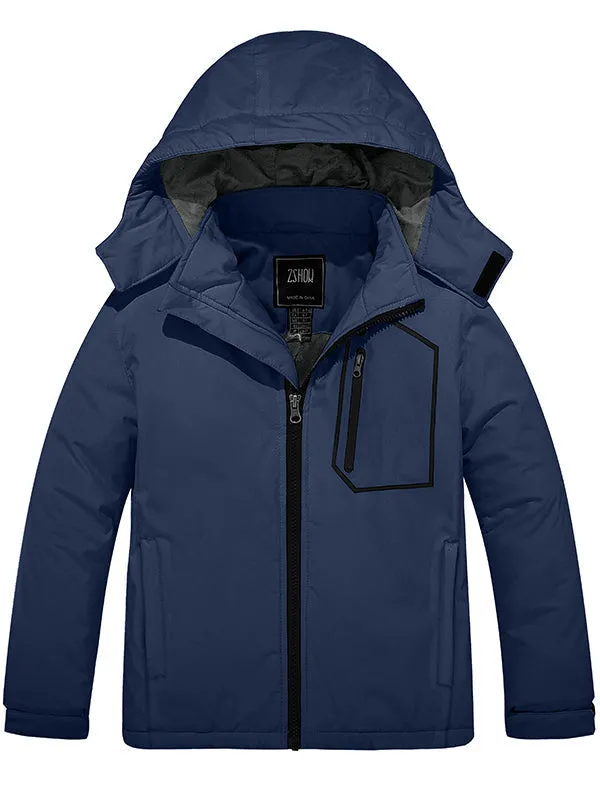 ZSHOW Boy's Waterproof Ski Jacket